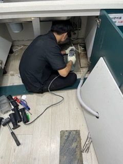 싱크대·세면대 하부 배관 점검 공사일지